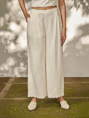 Pearl Scallop Pants