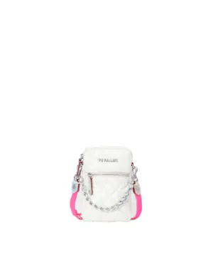 Pearl With Iridescent Micro Crosby Bag