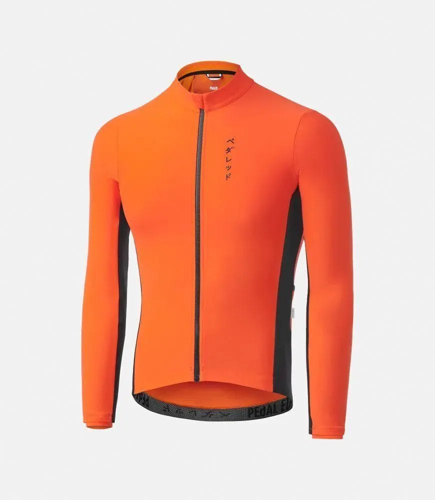 PEDALED Mirai Long Sleeve Jersey - Orange