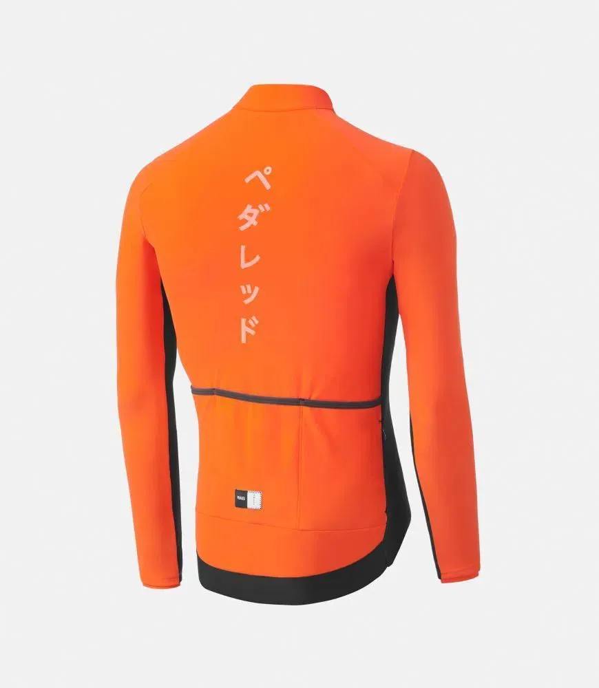 PEDALED Mirai Long Sleeve Jersey - Orange