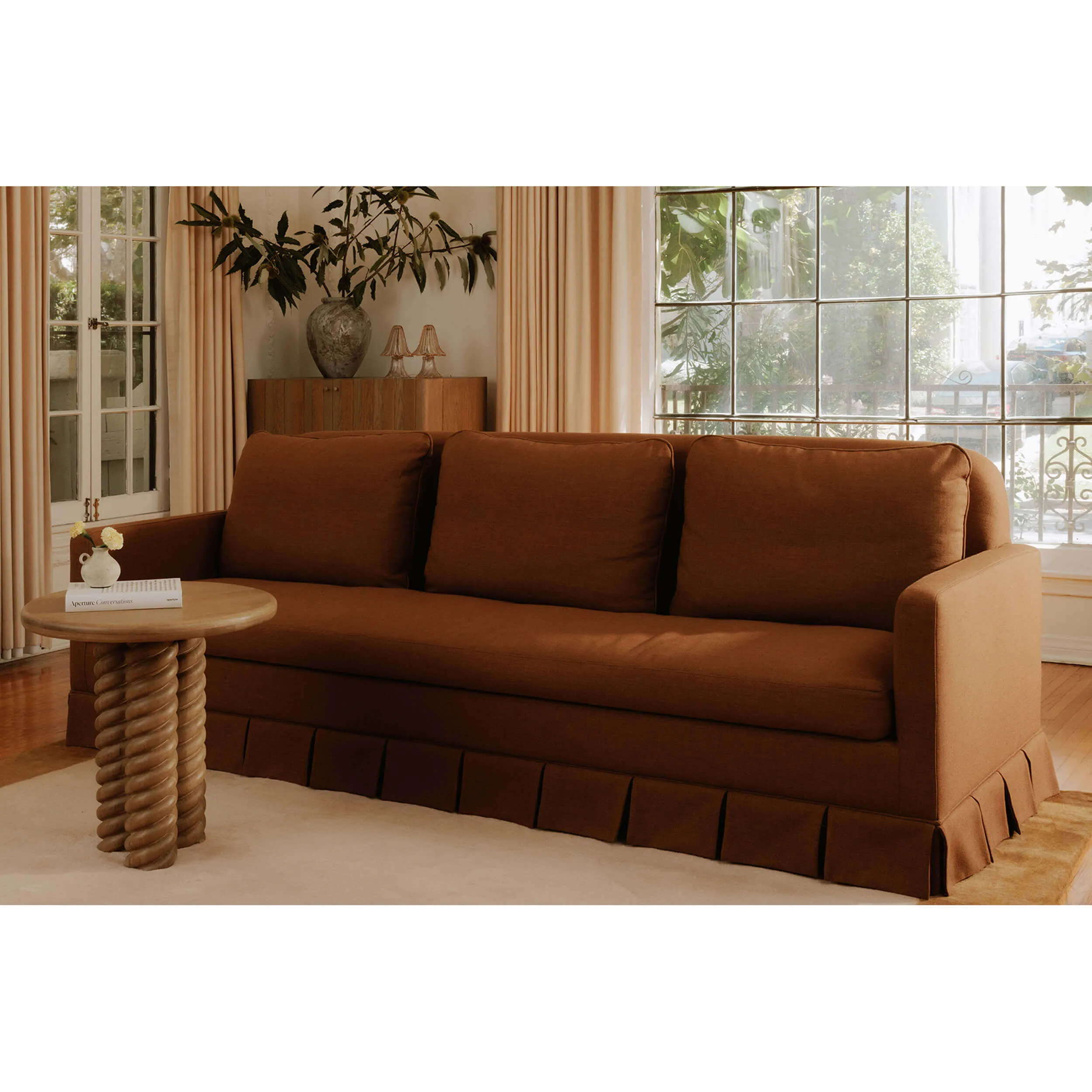 Pellicano Sofa, Terracotta