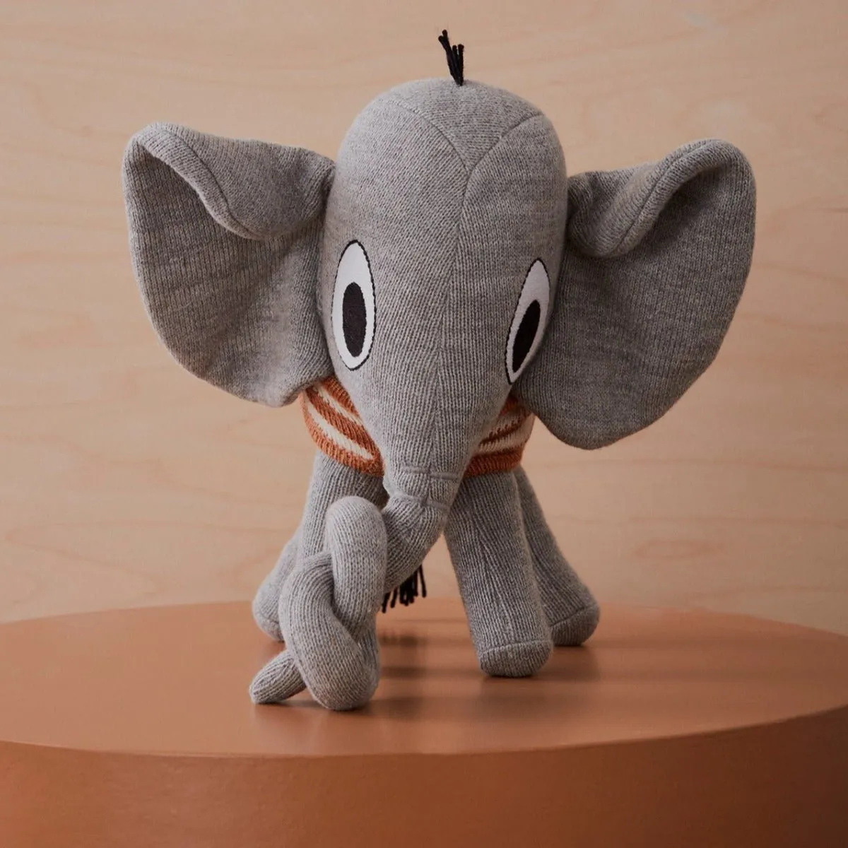 Peluche Éléphant Henry - Gris