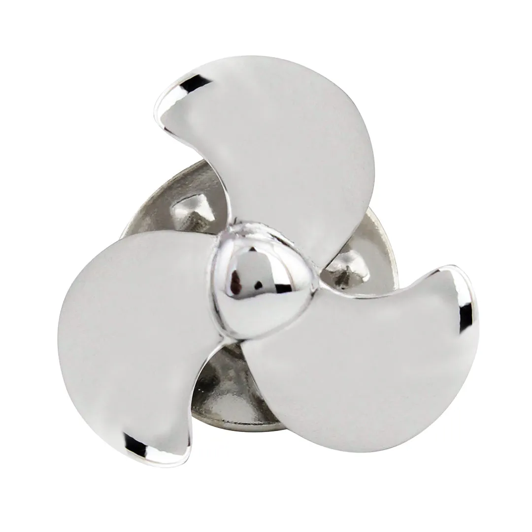 Peluche Silver Raft Lapel Pin