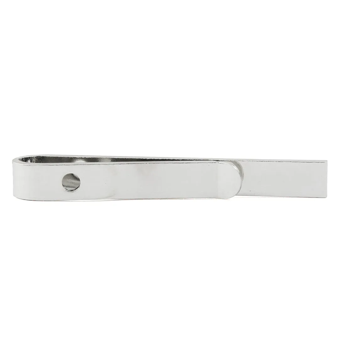 Peluche Slim Tie Bar Silver Tie Pin