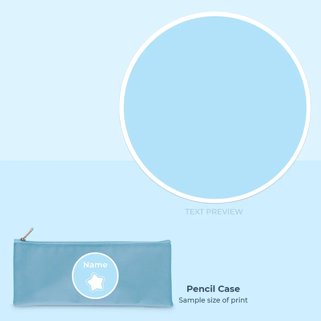 Pencil Case - Light Blue