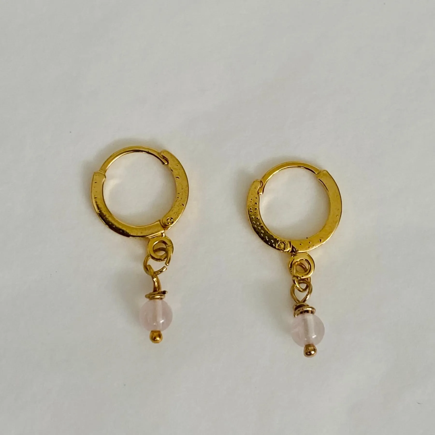 Pendientes mini aro oro Hazel