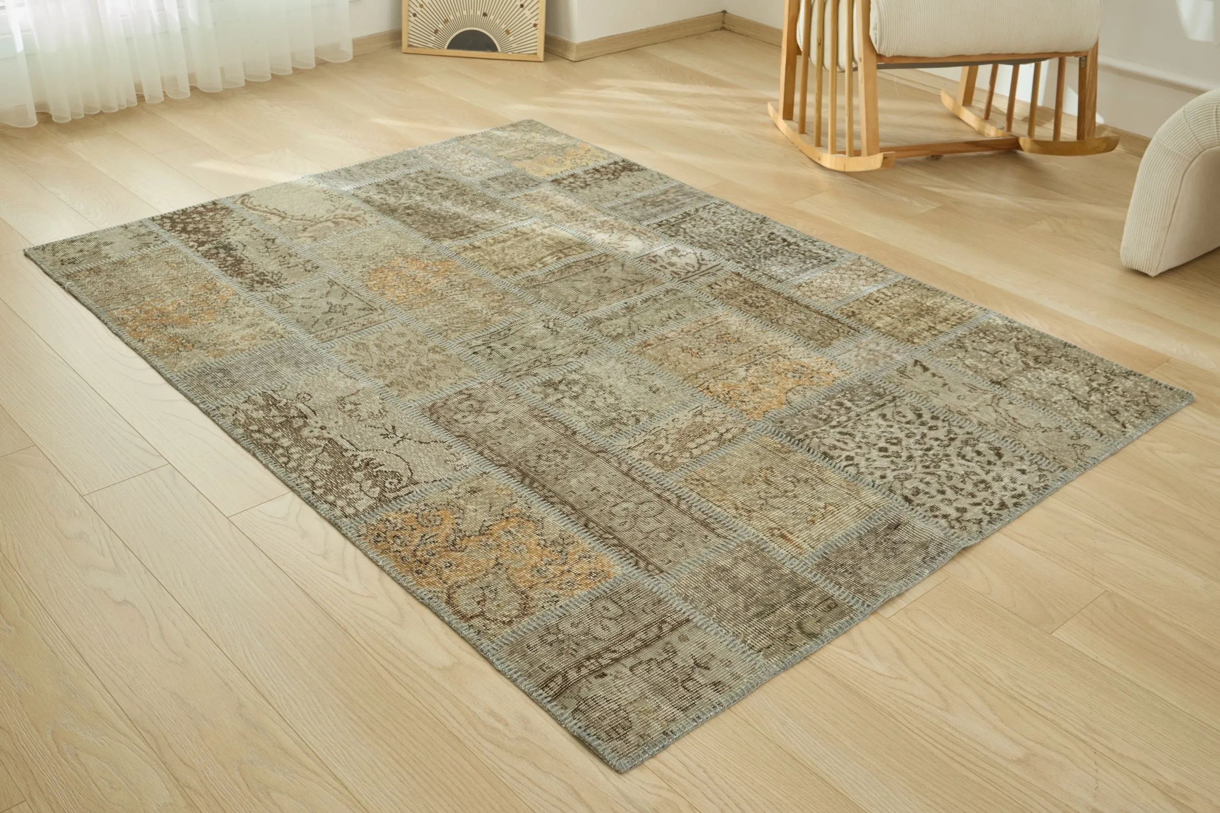 Penelope - Vintage Turkish Patchwork Rug