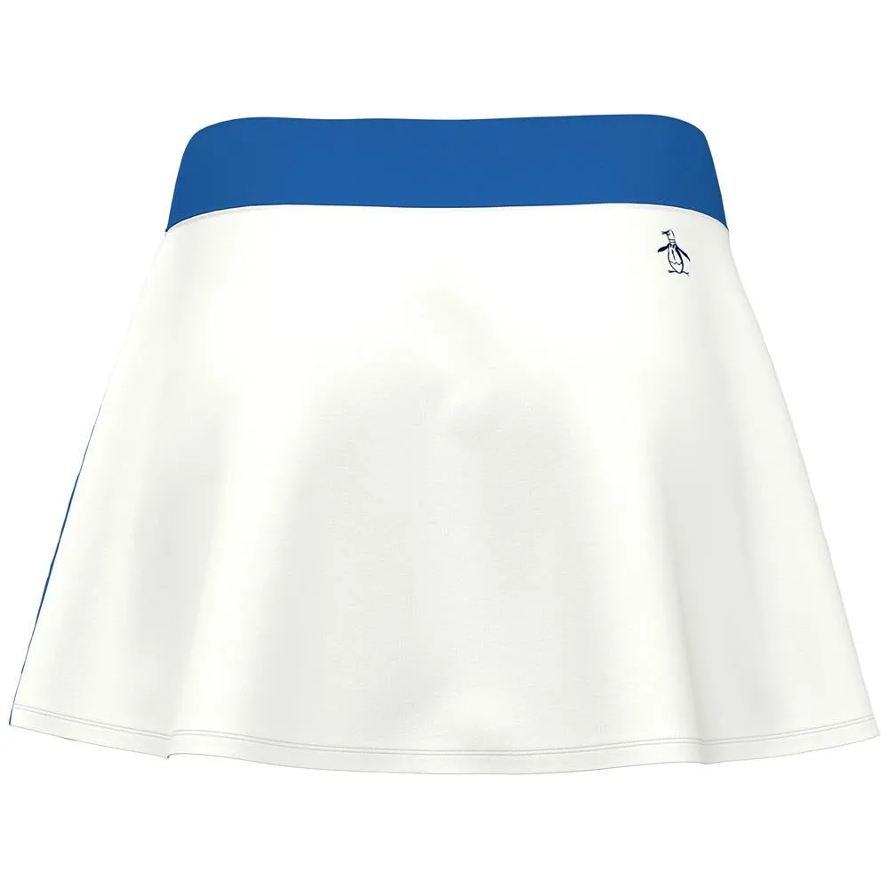 Penguin Women's Asymmetrical Colourblock Skort - Bright White