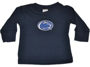 Penn State Nittany Lions Two Feet Ahead Baby Infant Navy Long Sleeve T-Shirt