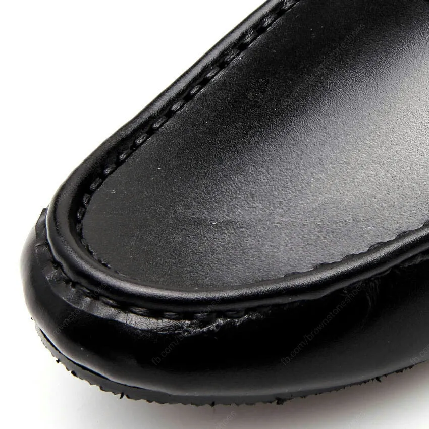 Penny Leather Loafer Soft Black