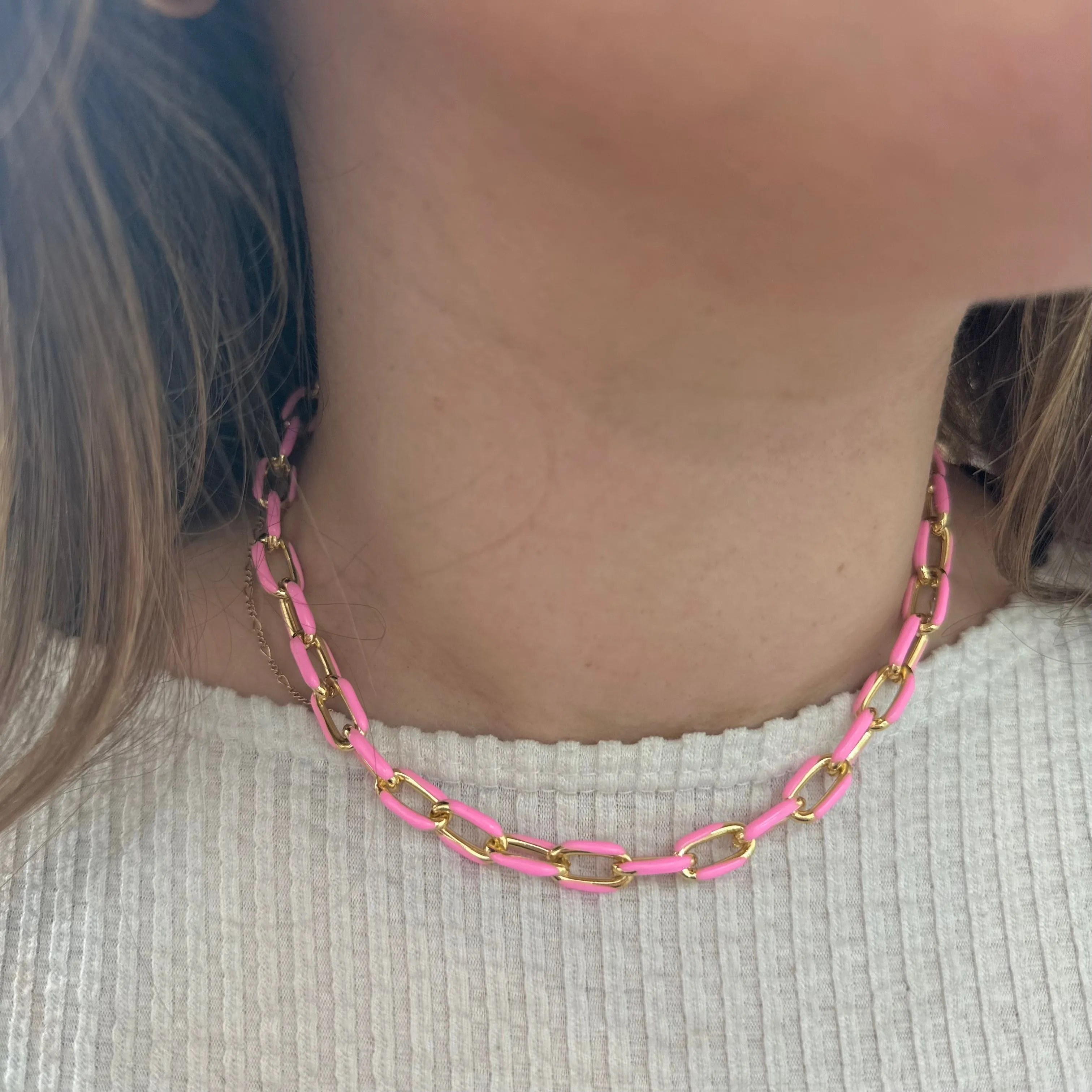 Penny Pink Choker