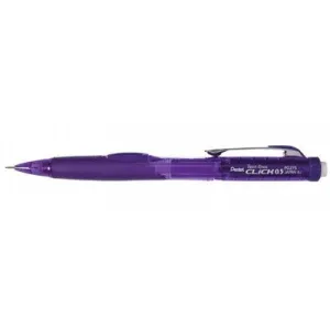 Pental Click Twist-Erase Mechanical Pencil Multicolour 0.9mm Violet