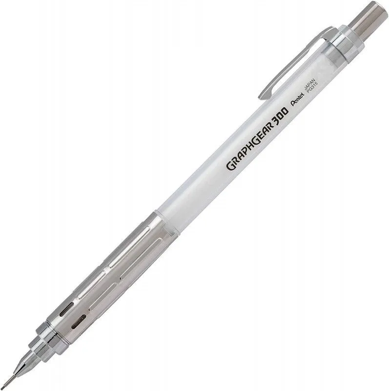 Pentel Graph Mechanical Pencil 0.7mm White