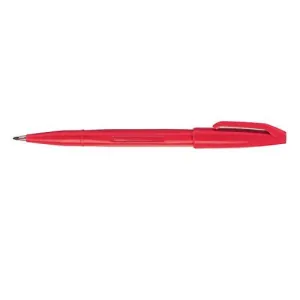 Pentel Sign Pen Fibre Tip 2mm Red