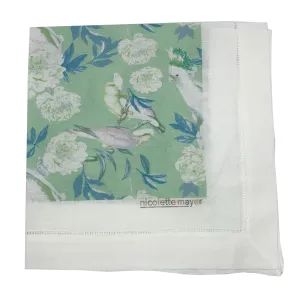 PEONY INSPIRA TROPICAL 22"X22" HEMSTITCH DINNER NAPKIN, SET OF 4