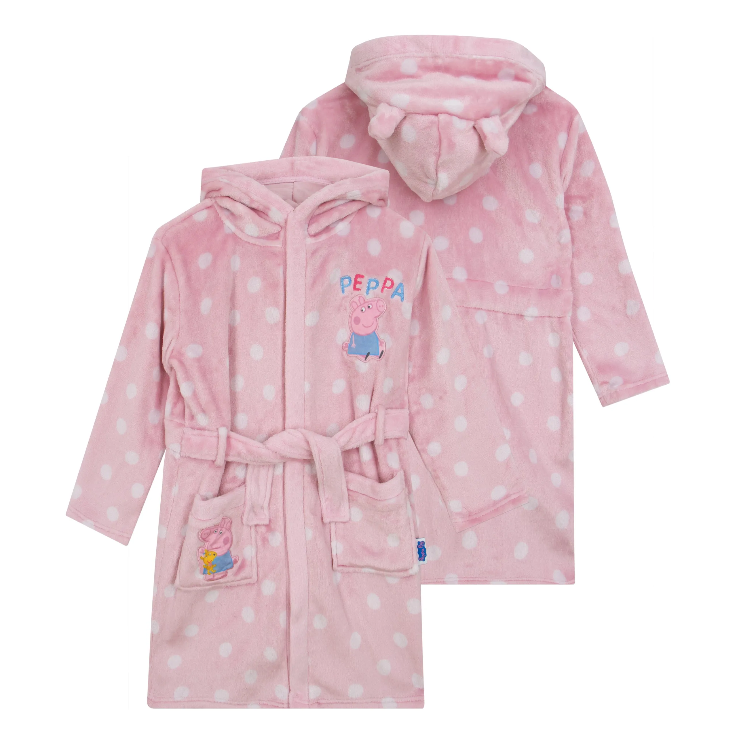 Peppa Pig Dressing Gown With 3D Ears