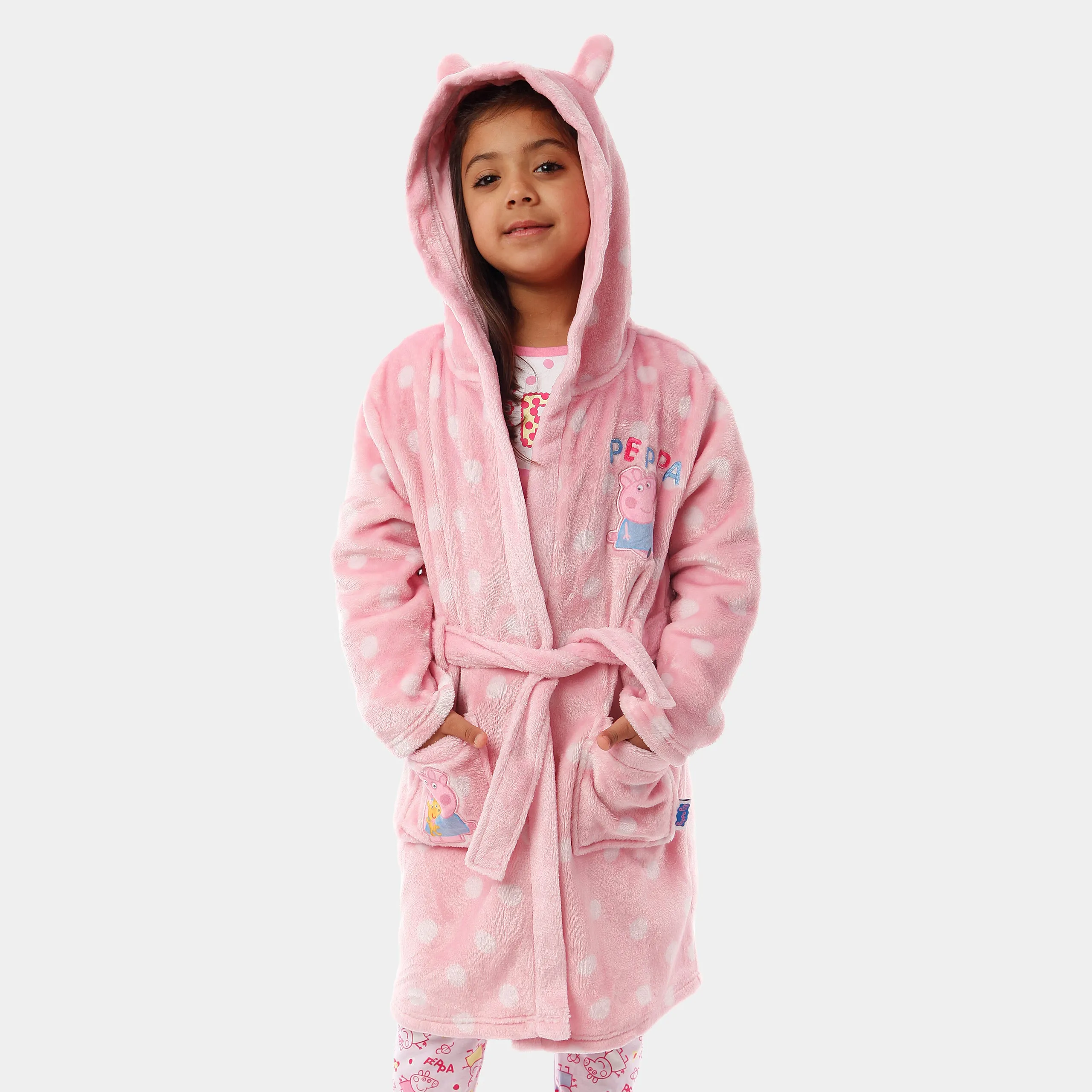 Peppa Pig Dressing Gown With 3D Ears