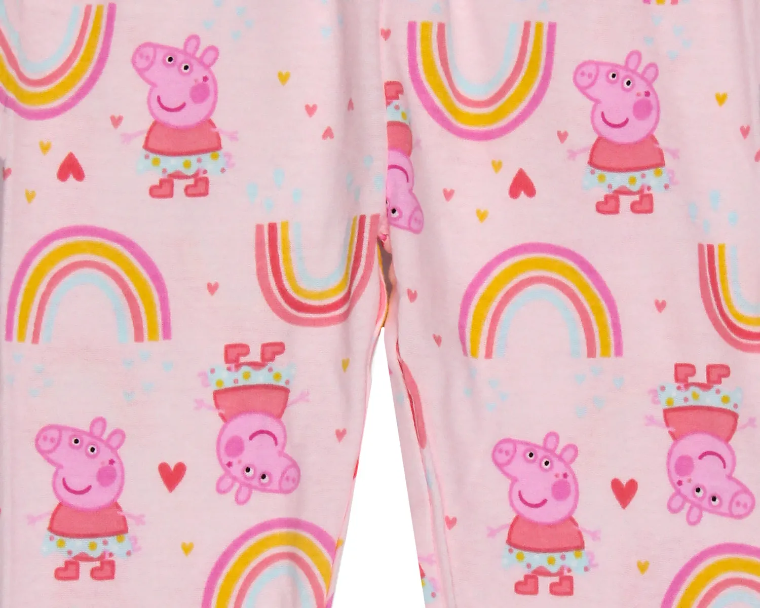 Peppa Pig Pajamas Toddler Girls Follow Your Dreams 2 Piece Kids Pajama Set