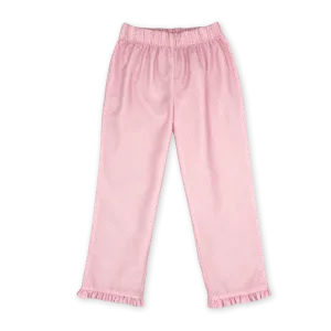 Perfect Match Pants- Bellevue Pink Bitty Dot