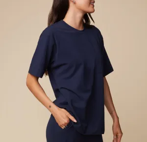 Perfect Pima Pajama T-Shirt - Navy