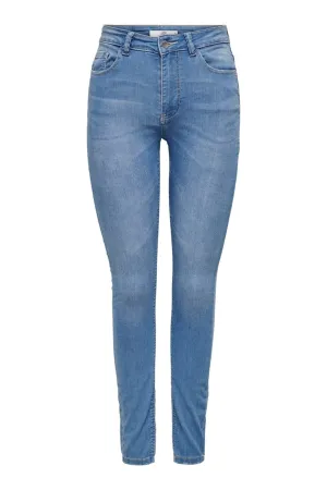 Performance Jeans - Light blue (high-waist)