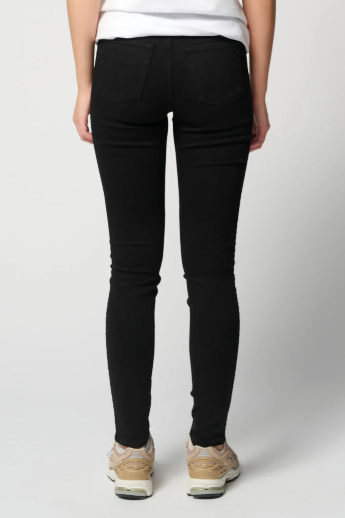 Performance Skinny Jeans - Black Denim