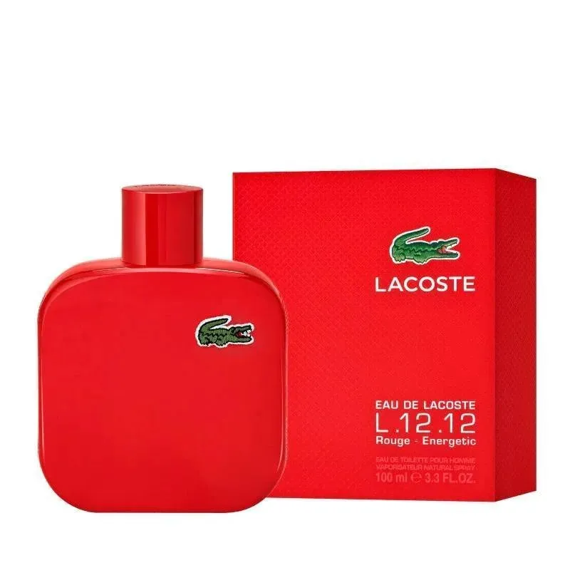 Perfume Lacoste Rouge L.12.12 para Hombre de Lacoste EDT 100ML