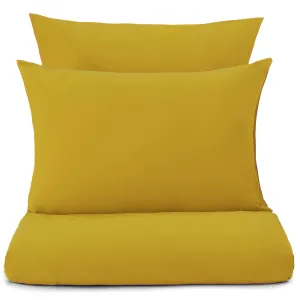 Perpignan Percale Bedding [Mustard]