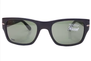 Persol PO3021S 900/31 Matte Black U.V. Protection Lenses Italy Sunglasses