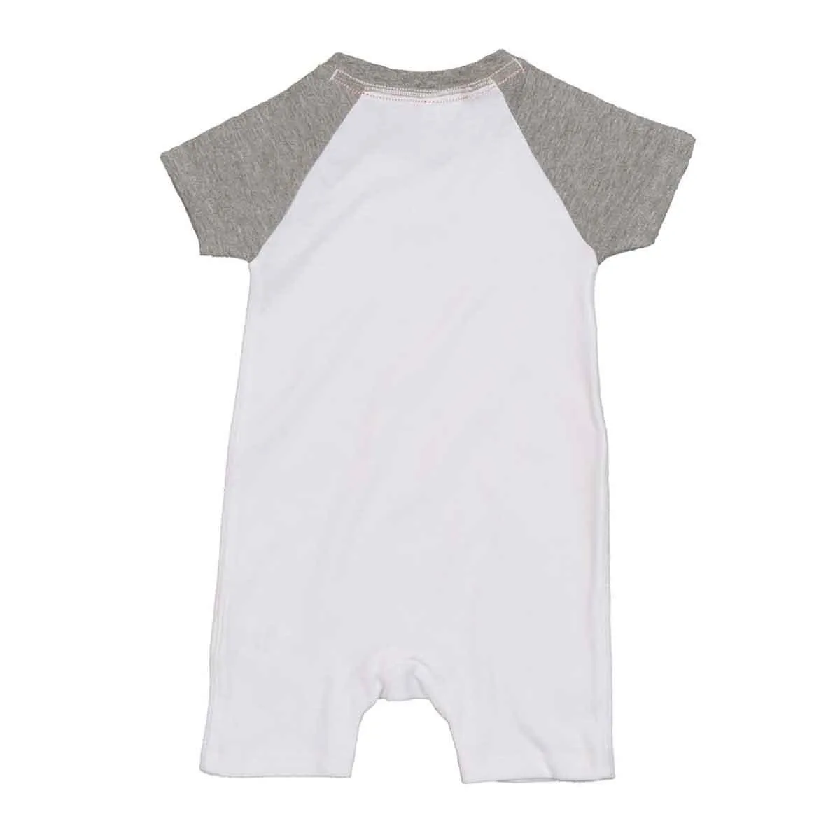 Personalised Baby Baseball Playsuit