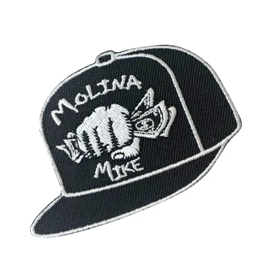 Personalised Embroidered Patch Sticker 10cm