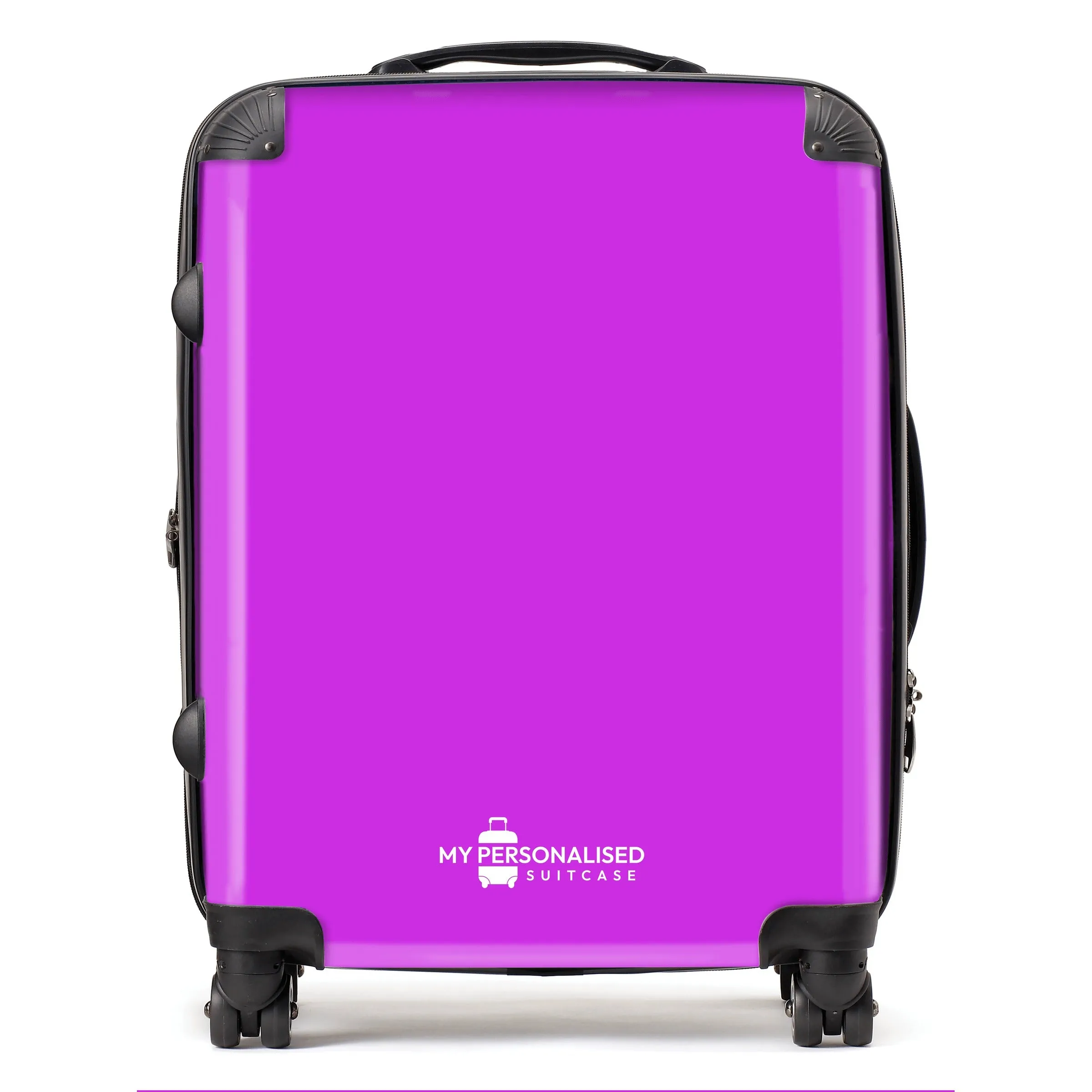 Personalised Purple Suitcase