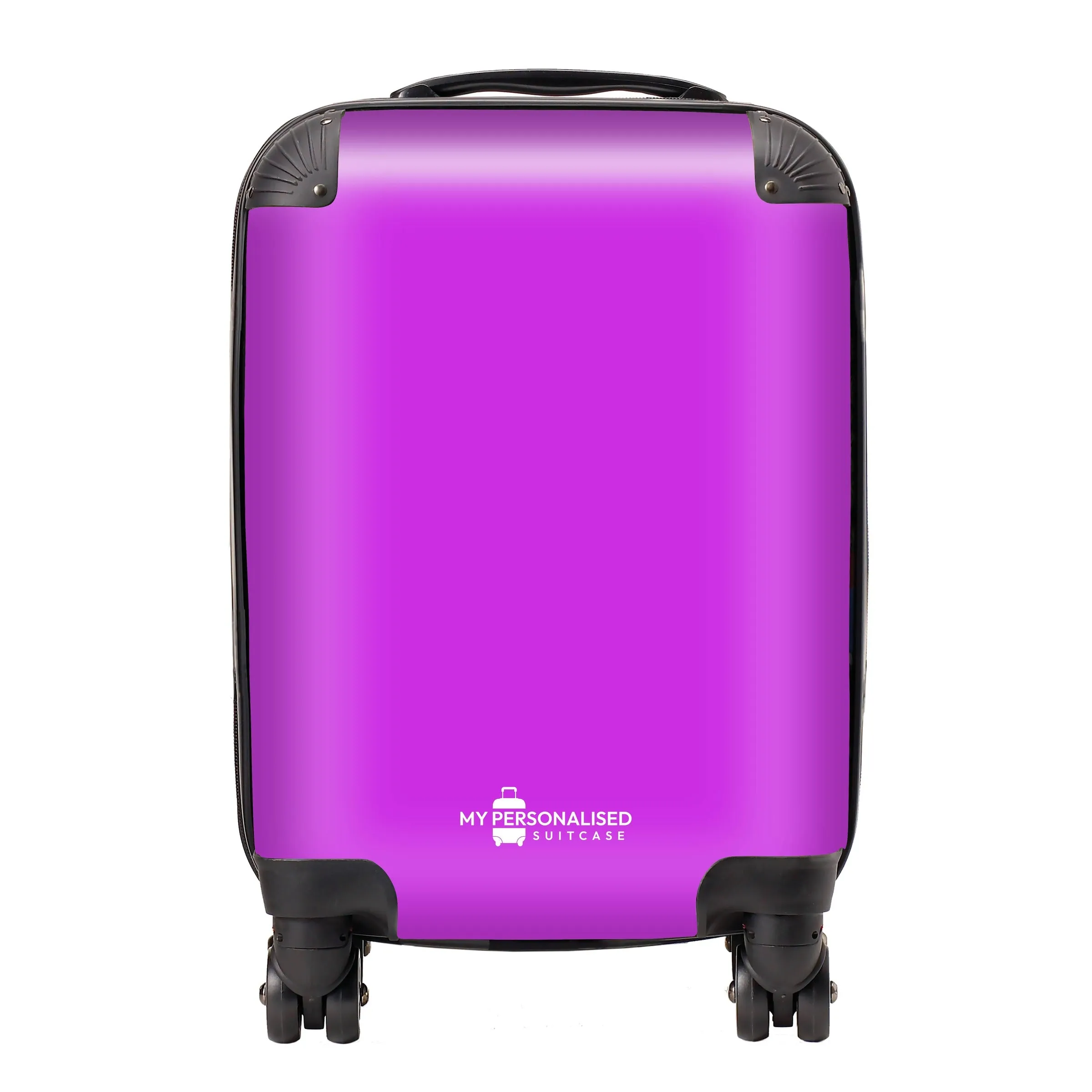 Personalised Purple Suitcase