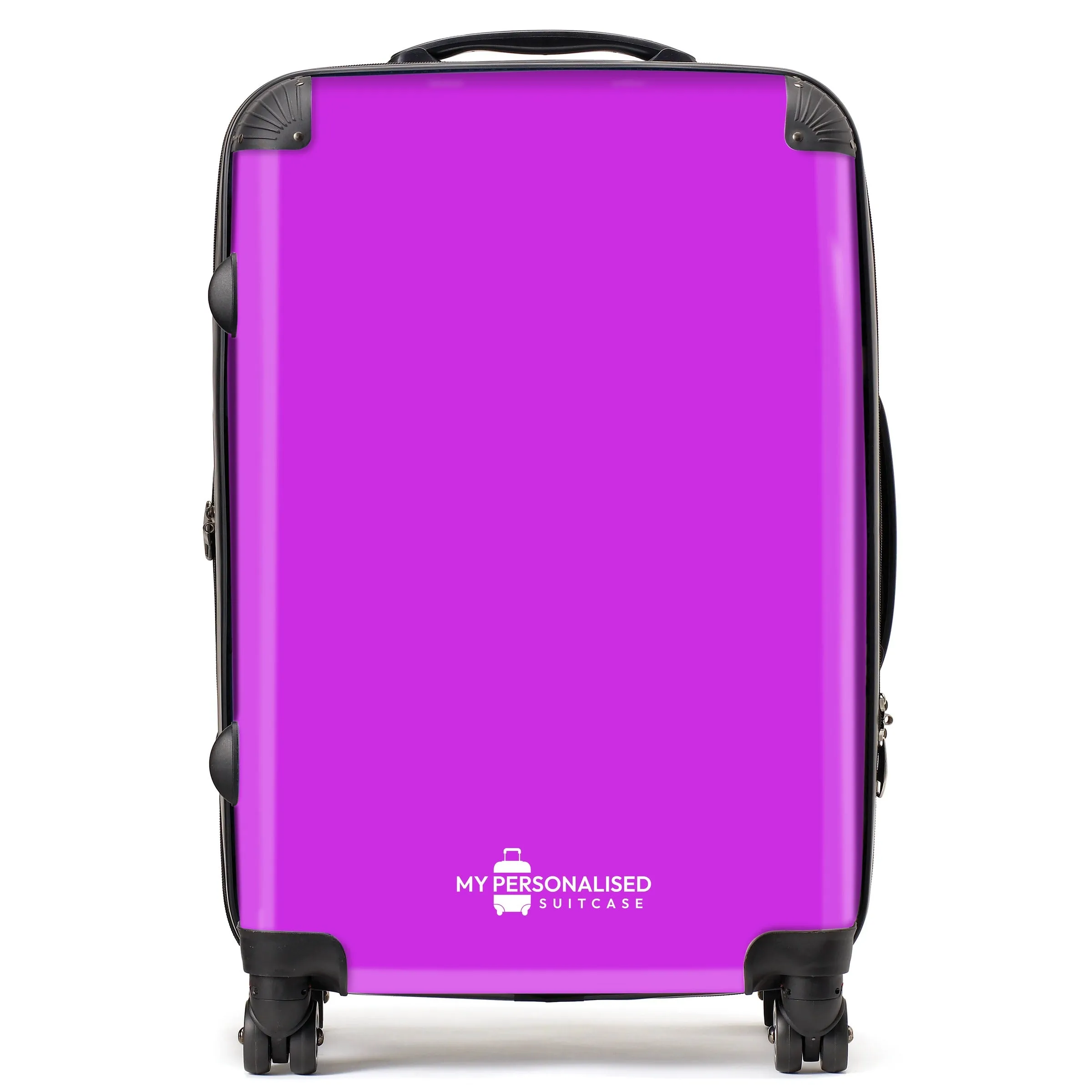 Personalised Purple Suitcase