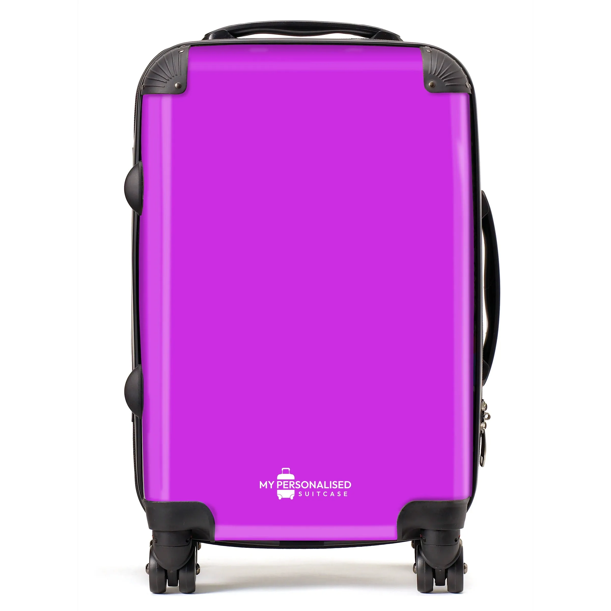 Personalised Purple Suitcase