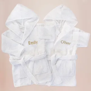 Personalised Royal Bathrobe - 6-12 Months