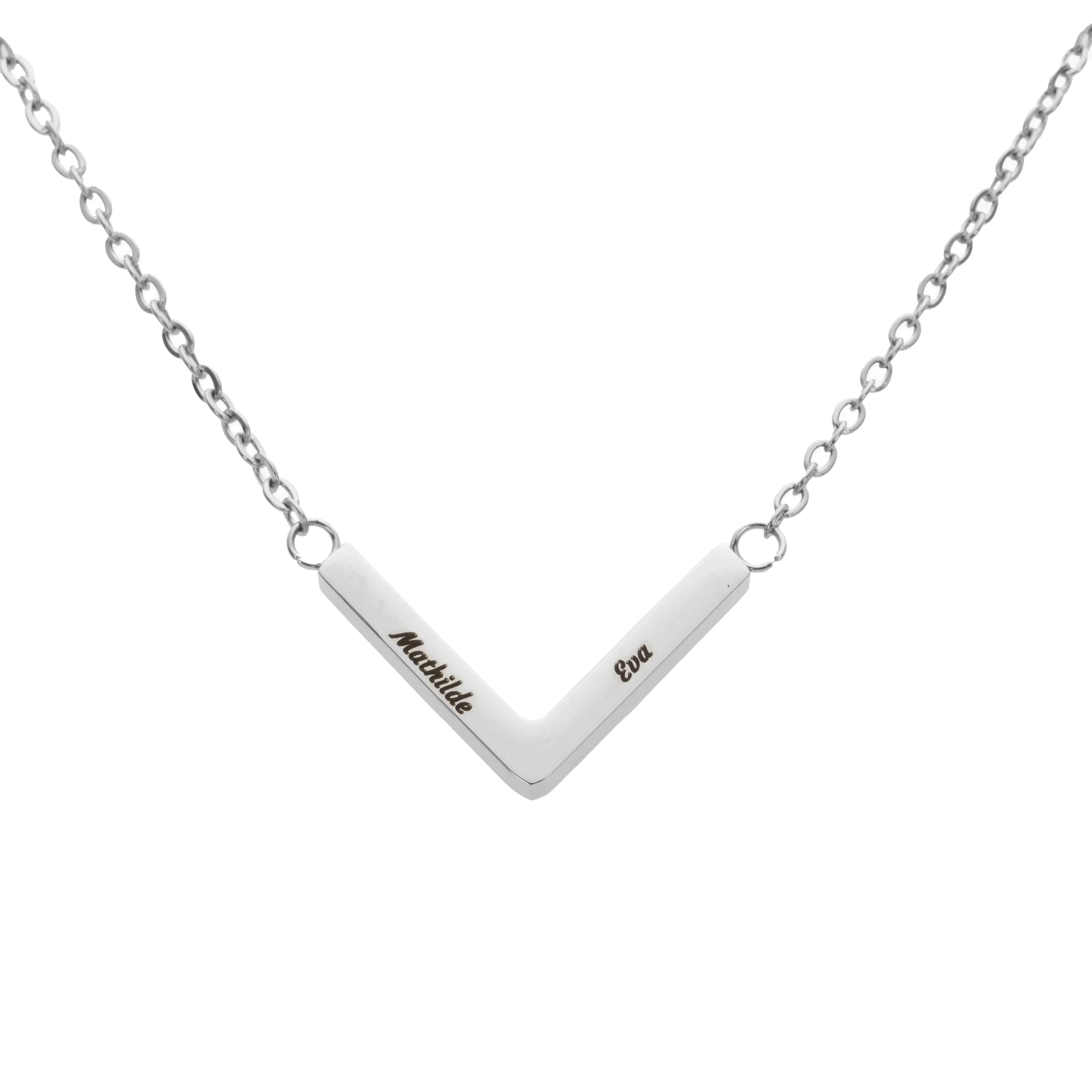 Personalized 4D Bar Necklace