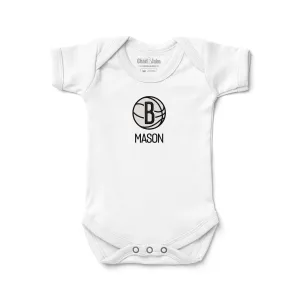 Personalized Brooklyn Nets Bodysuit