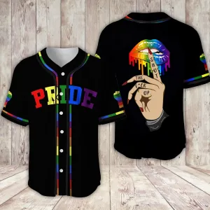 Personalized Custom Name LGBT Pride Shut the up Baseball Tee Jersey Shirt Printed 3D