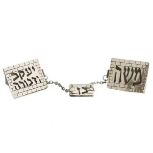 Personalized Name Tallit Clip Set