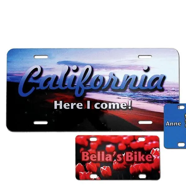 Personalized Photo License Plate