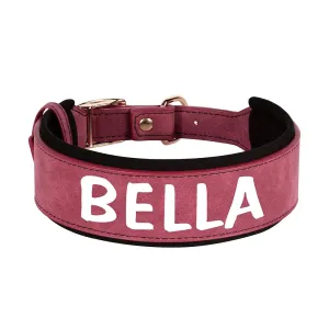 Personalized PU Leather Dog Collar Necklace