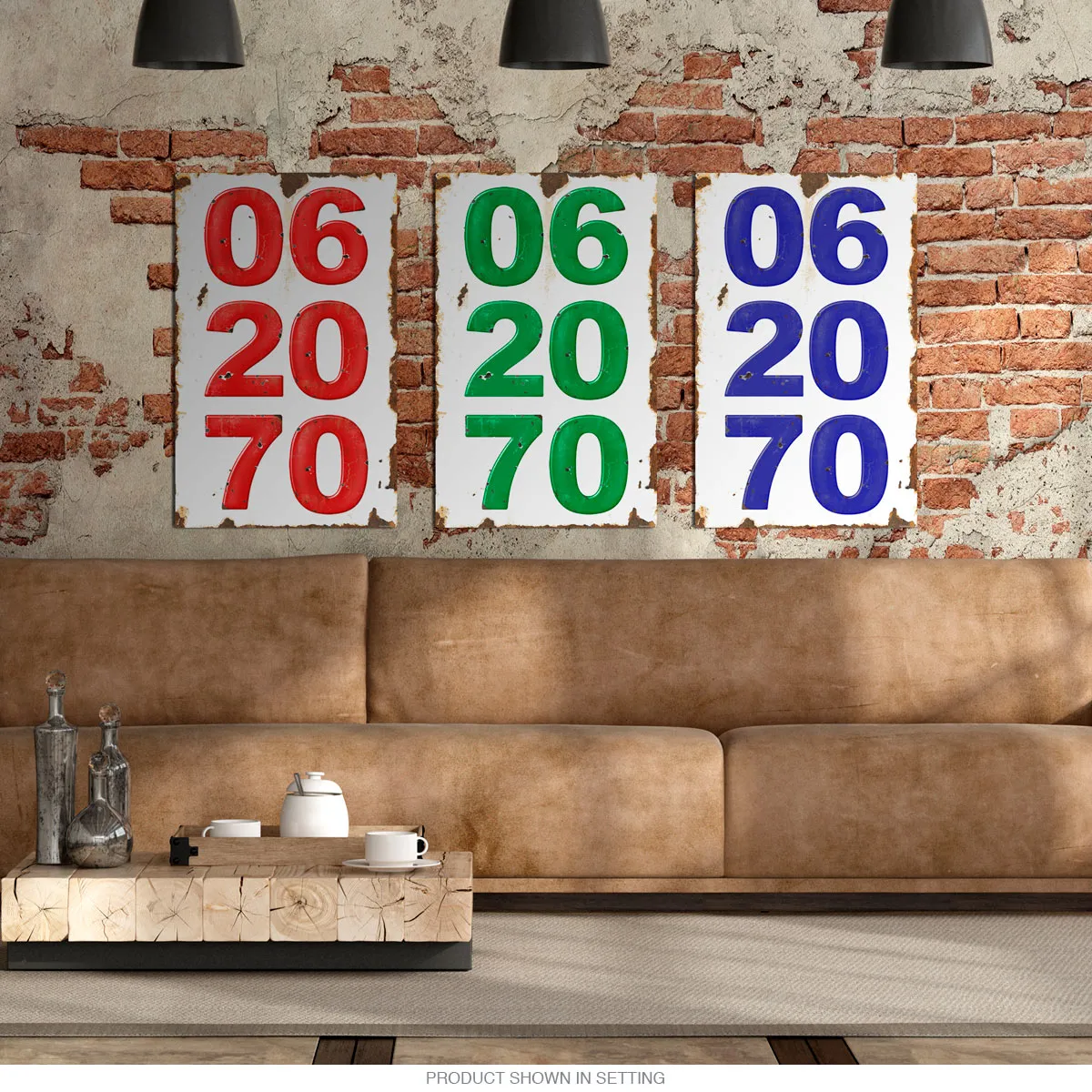 Personalized Special Date Industrial Style Metal Sign