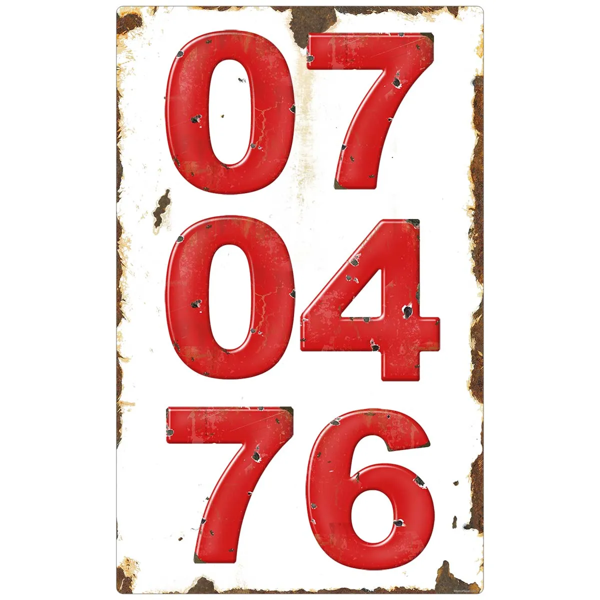 Personalized Special Date Industrial Style Metal Sign