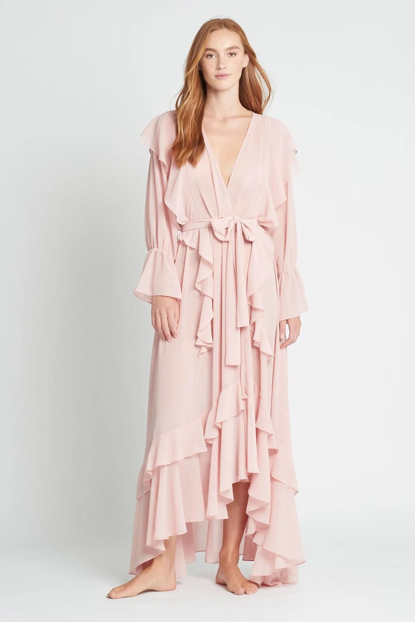 Persphone Robe - Dusty Rose