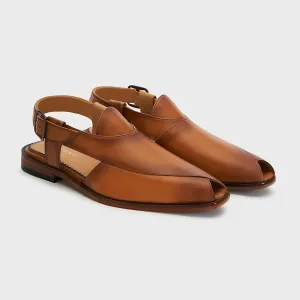 Peshauri Baandh | British Tan Leather