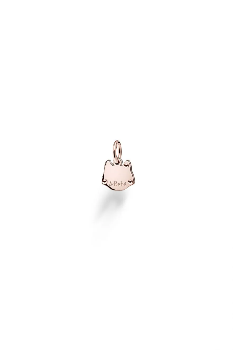 PET CHARM ARGENTO GATTINO