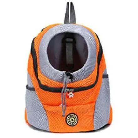 Pet Double Shoulder Fashionable Breathable Mesh Carrier/ Backpack