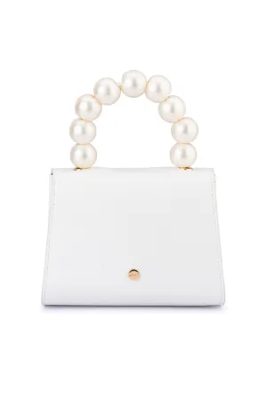 Peta White Pearl Bag