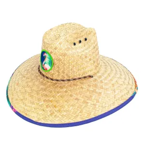 Peter Grimm Flamingo - Straw Lifeguard Hat